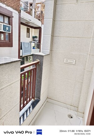 Balcony in 2.5 BHK Builder Floor at Laxmi Nagar – for Sale