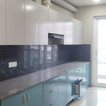 Kitchen in 4 BHK Builder Floor at Eros Rosewood City, Rosewood City – for Rent