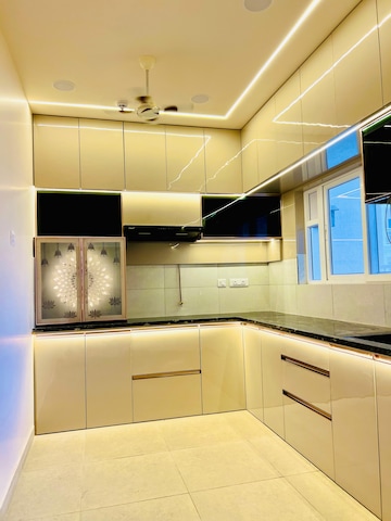 Kitchen in 3 BHK Apartment at Prestige Beverly Hills, Kokapet – for Rent