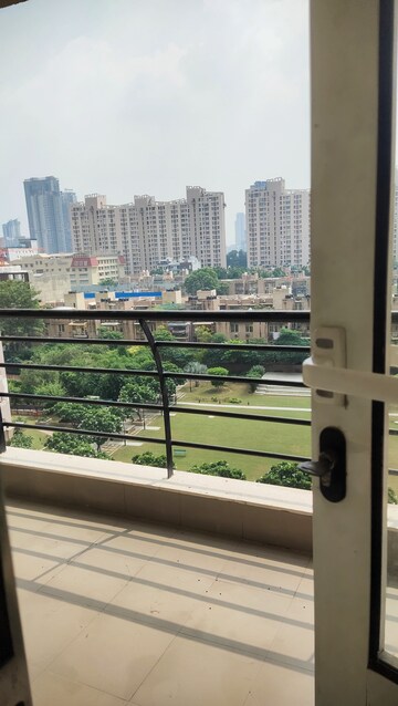 Balcony in 3 BHK Apartment at Unitech Escape, Sector 50 – for Rent