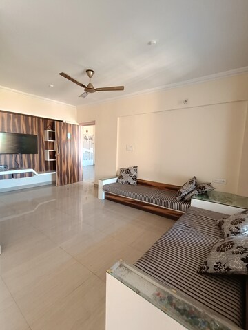 Living Room in 3 BHK Apartment at Ratan Prestige, Kharadi – for Rent