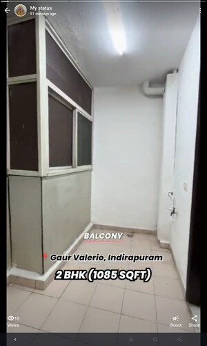 Building Lobby in 2 BHK Apartment at Gaurs Valerio, Ahinsa Khand 2 – for Sale