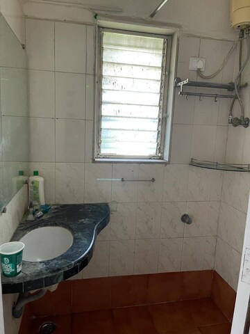Bathroom in 1 BHK Apartment at Nahar Regency Park CHS, Chandivali – for Rent