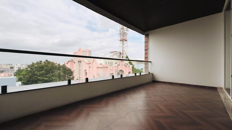 Balcony, banjara hills 4 Bedroom 3834 Sq.Ft. Apartment In Banjara Hills Hyderabad 9124244