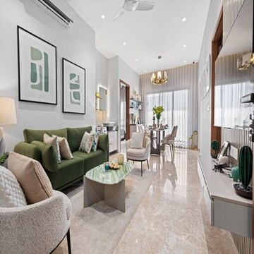 Living Room in 2 BHK Apartment at Kundrathur – for Sale