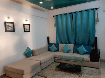 Living Room in 2 BHK Apartment at Giridhar Oasis, Kharadi – for Rent