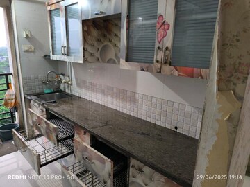 Kitchen in 2 BHK Apartment at Shivalay Complex, Kalyan East – for Rent