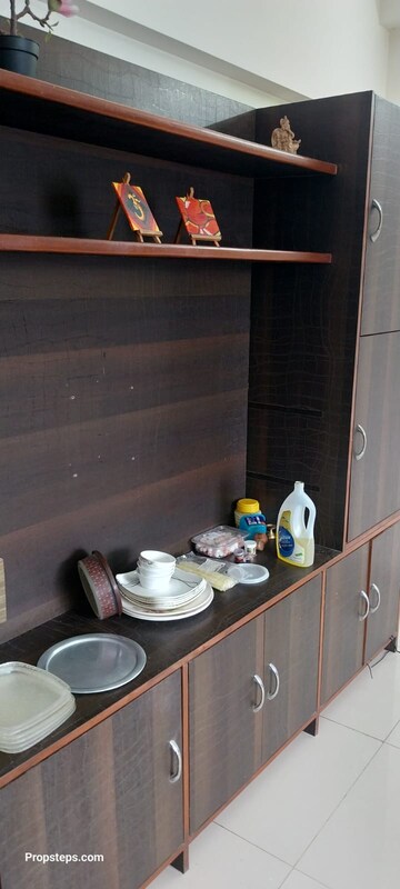 Kitchen in 1 BHK Apartment at Sethia Green View, Goregaon West – for Rent