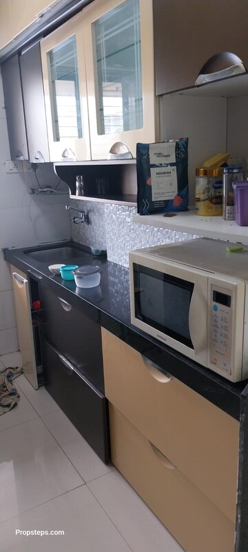 Kitchen in 1 BHK Apartment at Sethia Green View, Goregaon West – for Rent