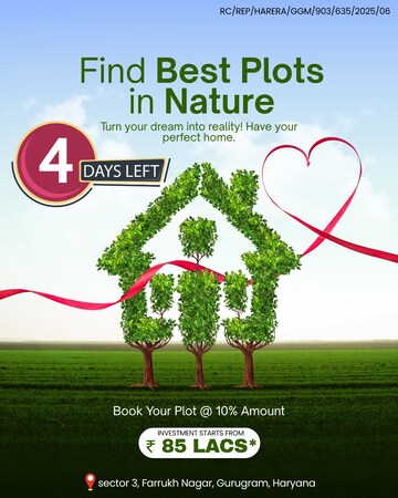  Plot – Map Location View at Gardenia Glory, Sector 46 - for Sale