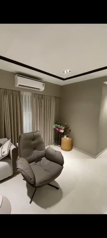 Living Room in 3 BHK Apartment at Ruparel Vivanza, Byculla – for Sale