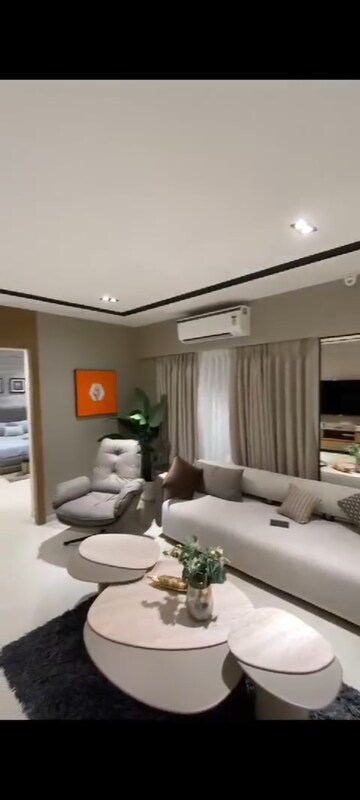 Living Room in 3 BHK Apartment at Ruparel Vivanza, Byculla – for Sale