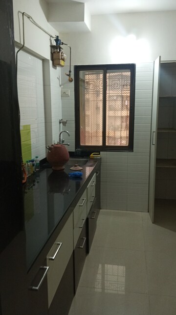 Kitchen in 2 BHK Apartment at Akashganga Complex Kavesar, Kavesar – for Rent