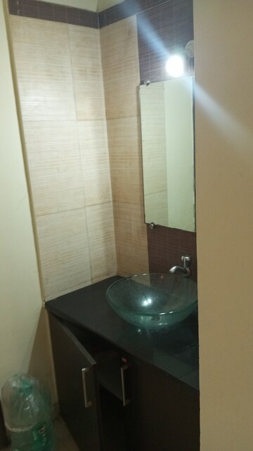 Bathroom in 2 BHK Apartment at Akashganga Complex Kavesar, Kavesar – for Rent
