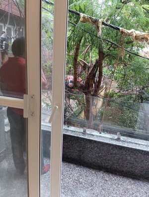 Balcony in 4 BHK Builder Floor at Chattarpur – for Sale