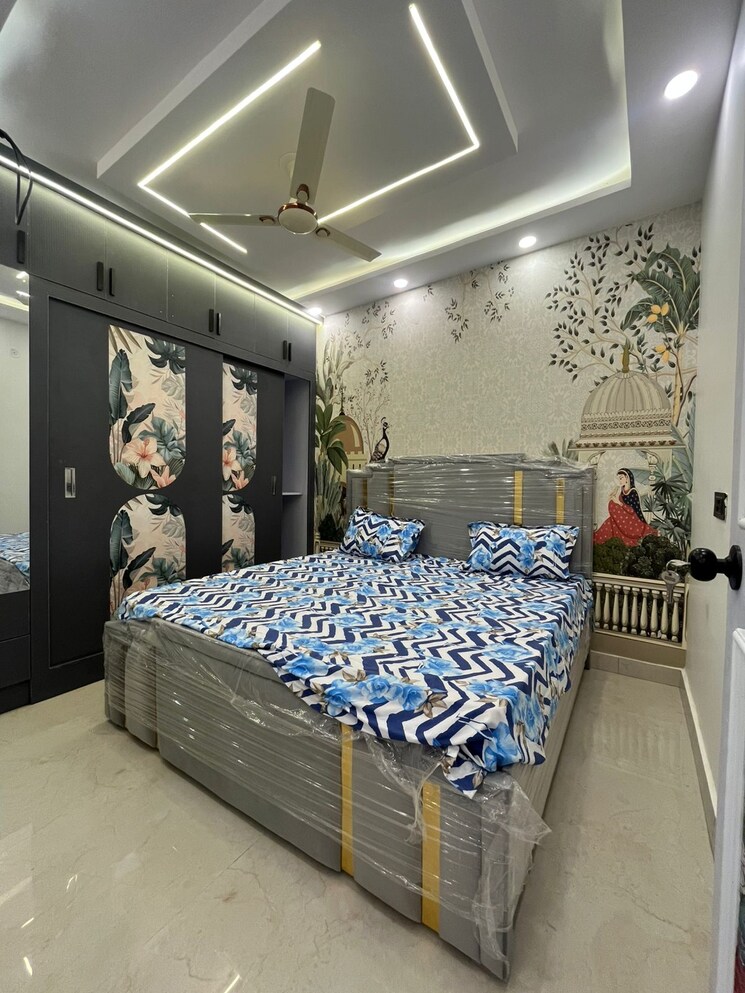 Bedroom, dwarka mor 3 Bedroom 900 Sq.Ft. Apartment In Dwarka Mor Delhi 9124610