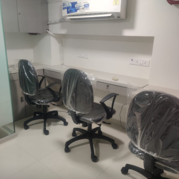 Team Area in  Office Space at Link Plaza, Mhada Colony – for Rent