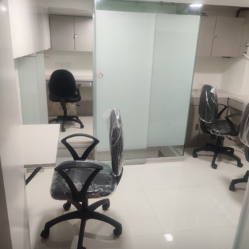 Team Area in  Office Space at Link Plaza, Mhada Colony – for Rent