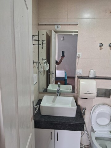 Bathroom in 2 BHK Apartment at Supertech Hues, Sector 68 – for Rent