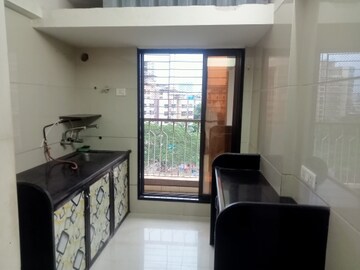 Kitchen in 1 BHK Apartment at Unique Estate, Mira Road – for Rent