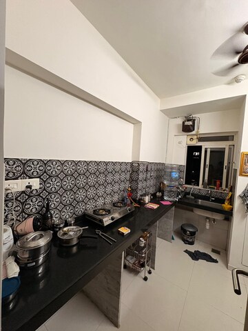 Kitchen in 2 BHK Apartment at Lodha Amara, Kolshet Road – for Rent