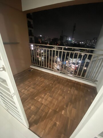 Balcony in 2.5 BHK Apartment at Krisala 41 Cosmo, Tathawade – for Rent