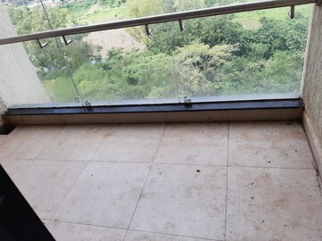 Balcony in 2 BHK Apartment at Magarpatta Nanded City Sargam, Sinhagad – for Rent