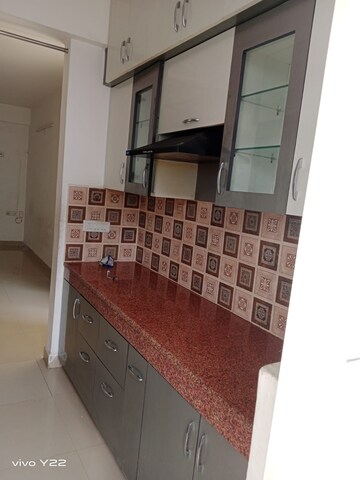 Kitchen in 3 BHK Apartment at Uninav Heights Phase I, Raj Nagar Extension – for Rent