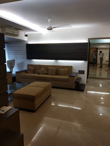 Living Room in 4 BHK Apartment at Raja Tirupati Balaji Towers, Santacruz West – for Rent