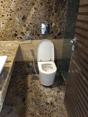 Bathroom in 4 BHK Apartment at Raja Tirupati Balaji Towers, Santacruz West – for Rent