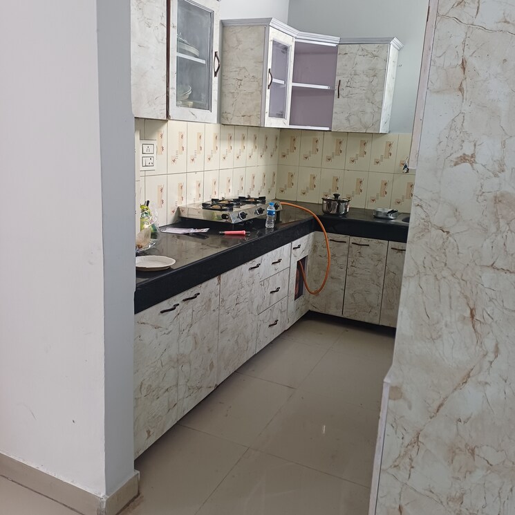 Kitchen, penta-homes 2 Bedroom 1300 Sq.Ft. Apartment In Vip Road Zirakpur 9124841