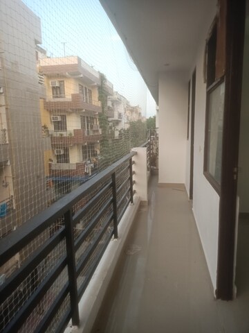 Balcony in 2 BHK Builder Floor at Vasant Kunj Enclave – for Rent