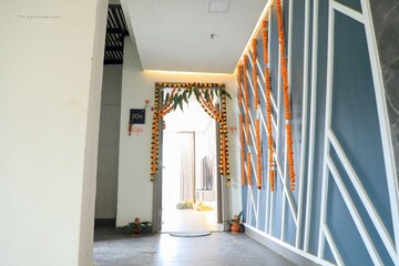 Building Lobby in 3 BHK Apartment at Gomti Nagar – for Rent