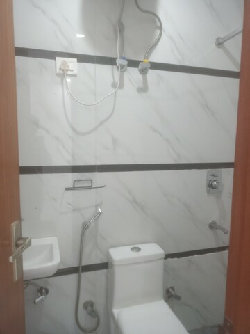 Bathroom in 2 BHK Builder Floor at Vasant Kunj – for Rent