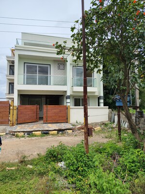 5 BHK Villa – Exterior View View at Poojitha Courtyard, Mokila - for Sale