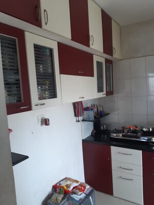 Kitchen in 1 RK Apartment at Manav Silver Springs, Wagholi – for Sale