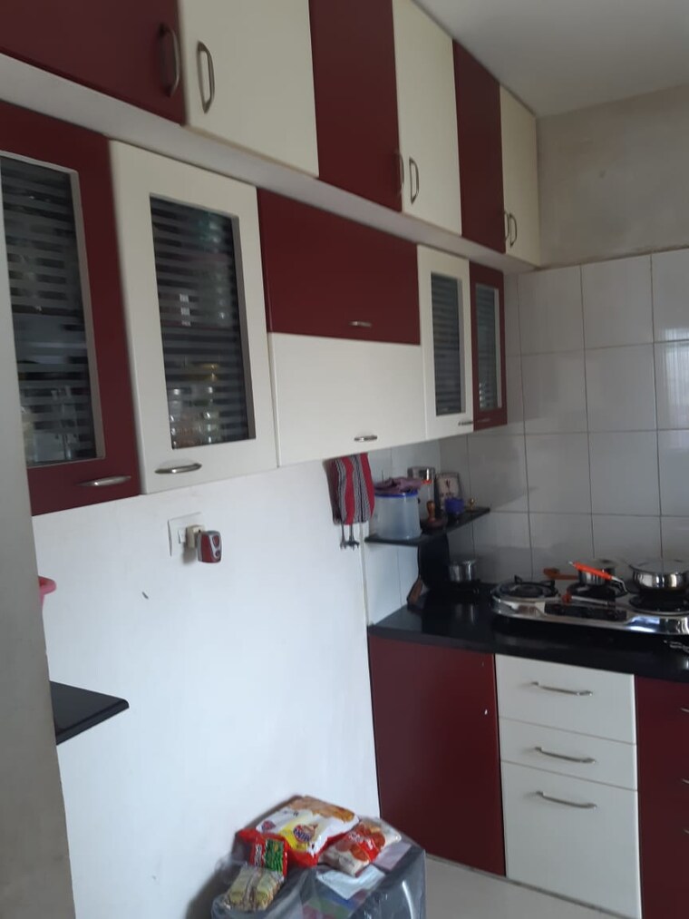 Kitchen, manav-silver-springs 1 RK 300 Sq.Ft. Apartment In Wagholi Pune 9124899