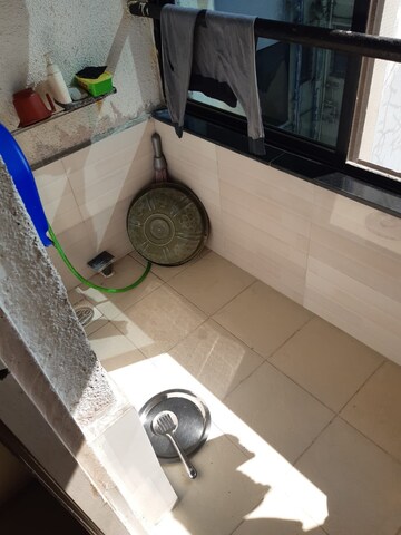 Bathroom in 1 RK Apartment at Manav Silver Springs, Wagholi – for Sale