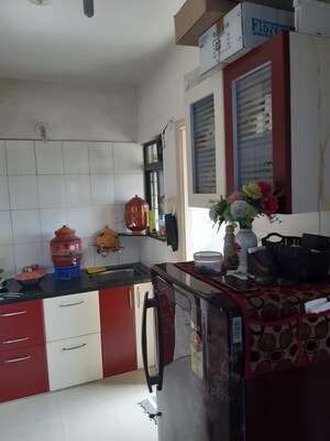 Kitchen in 1 RK Apartment at Manav Silver Springs, Wagholi – for Sale