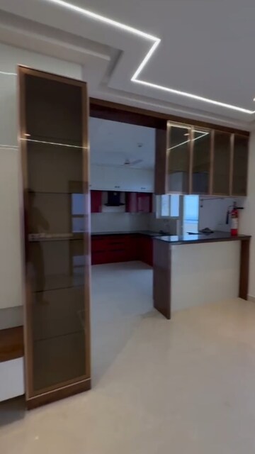 Kitchen in 3 BHK Apartment at Aurobindo Kohinoor, Serilingampally – for Rent