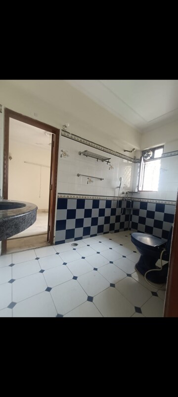 Bathroom in 4 BHK Apartment at Adlakha Hindon Apartments, Vasundhara Enclave – for Rent