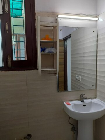 Bathroom in 2 BHK Builder Floor at Motia Royal Estate, Lohgarh – for Rent