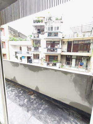 Balcony in 3 BHK Builder Floor at Greater Kailash I – for Sale