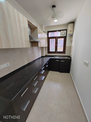 Kitchen in 3 BHK Builder Floor at Saket – for Rent