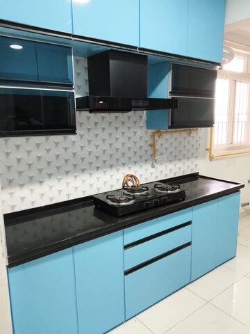 Kitchen in 2.5 BHK Apartment at Brigade Cornerstone Utopia, Varthur – for Rent