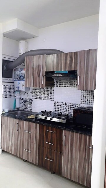 Kitchen in 1 BHK Apartment at Devagra Mussorie Woods Apartments, Amwala Uparla – for Rent