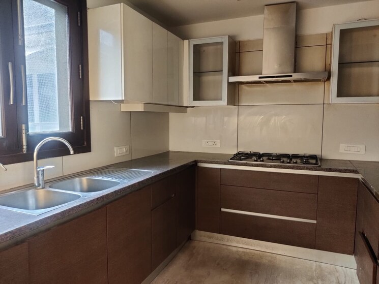 Kitchen, nehru enclave 3 Bedroom 2170 Sq.Ft. Builder Floor In Nehru Enclave Delhi 9125094