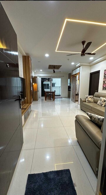 Kitchen in 3 BHK Apartment at Aparna Sarovar Zicon, Nallagandla – for Rent