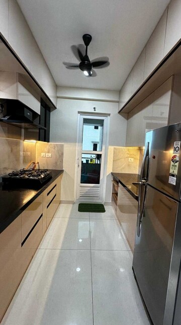 Kitchen in 3 BHK Apartment at Aparna Sarovar Zicon, Nallagandla – for Rent