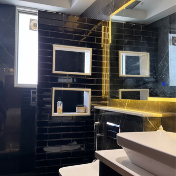 Kitchen in 3 BHK Builder Floor at Vasant Kunj – for Rent